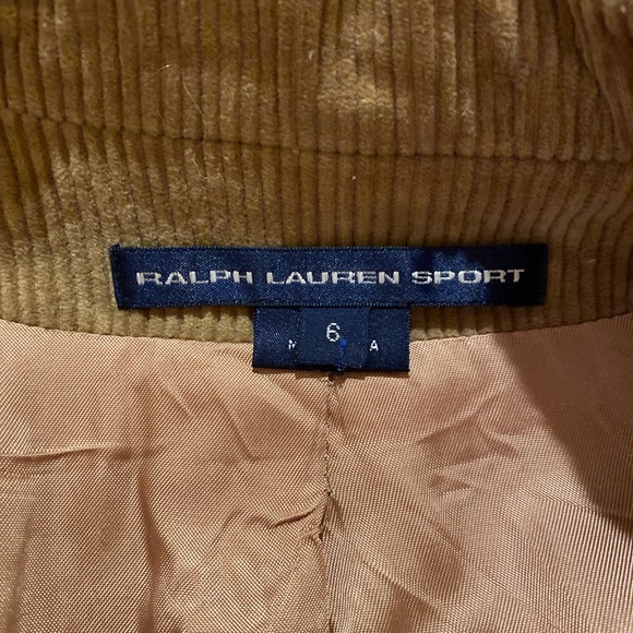 KEEP 90s Ralph Lauren Sport Tailored Corduroy Cotton Blazer - Picture 6 of 11
